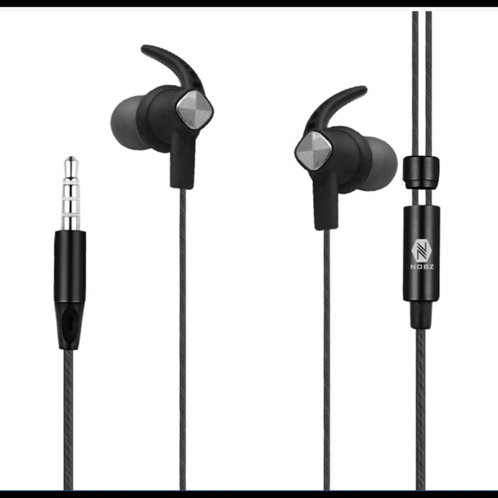 New: Nobz Wired Durable Earbuds